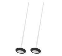 Ciieeo 2 Piezas Martillo Neurológico de Diagnóstico Médico Cabeza Redonda, Plástico Resistente al Desgaste y Retroalimentación Táctil Precisa para Entrenamiento y Situaciones Clínicas