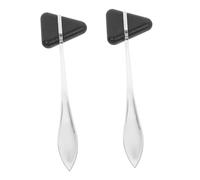 Ciieeo 2 Piezas Martillo Neurológico de Diagnóstico Triangular Juego de Herramienta Médica para Pruebas de y Sensibilidad Nerviosa Diseño Portátil y Mango Ergonómico Color