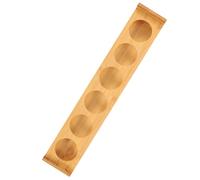 Ciieeo 2 Piezas Posavasos Tapón Especiero Equipo Bar Bastidores Aireador De Vino Multi Exterior Portabotellas De Vino Rustico Abrebotellas Abrelatas Eléctrico Porta Vino Jarra Carro Bambú