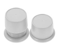 Ciieeo 2 Piezas Tope de Cabecera para Pared, Topes de Cabecero para Pared Ajustables, Altura 40-65mm, Abs, Anti-squeak, Autoadhesivo sin Taladro, para Cama