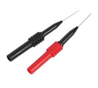 Ciieeo 2 piezas Unidades de Prueba para Multímetro con Aguja Fina Comprobador de Circuitos de Coche Compatible con Interfaz de Diseño Antideslizante para Test sin Daños Cables