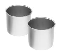 Ciieeo 2 tazas medidoras pequeñas para olla arrocera - Recipiente de acero inoxidable graduado de 250 ml - Cuchara medidora japonesa para arroz, cereales, despensa, almacenamiento, medición de