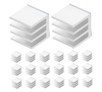 Ciieeo 20 Piezas Adhesivo para Disipador De Calor De Bloque Disipador De Calor De Aluminio Bloque para Uso Electrónica Compacto Suministro