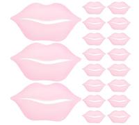 Ciieeo 20 Piezas Máscara Exfoliante para Labios Unidades Cuidado Hidratante y Regenerador Película Labial Portátil Fórmula Delicada sin Olores para Epidermis Seca y Varios estilos