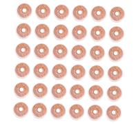 Ciieeo 200 piezas Tapones de Aluminio para Botellas y Sellado Seguro para Uso Farmacéutico Set de Tapas Plástico-aluminio Compatible con Frascos de Vidrio Color Aleatorio Color Aleatorio