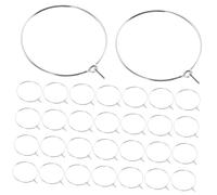 Ciieeo 200piezas Anillos de Etiqueta para Boda DIY Marcadores para Copas de Vino Identificador de Copas para Eventos Festivos y Bodas