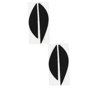 Ciieeo 2pares Mouse Grip Tape Antideslizante para Ratón Gaming Adhesivo Precortado Compatible Deathadder Mejora De Precisión y Comodidad y Trabajo