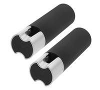 Ciieeo 2piezas Cadenas y Pesos para Cortinas Enrollables Asas Colgantes Negras Tiradores para Persianas Verticales Estabilizador contra Viento para Uso Habitaciones