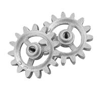 Ciieeo 2piezas Engranajes Giratorios Barbacoa Resistentes Al Calor Accesorios Parrilla