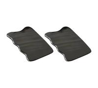 Ciieeo 2piezas Natural Buffalo Horn Gua Sha Massage Plate For Face Body Beauty Care Fatigue Accelerate