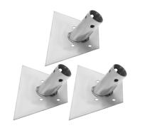 Ciieeo 3 Piezas Accesorios De Conexión Para Cepillo De Limpieza Escoba Enchufe Metálico Para Cepillo Conectores Para Tubo Y Mango Conector Para Limpieza De Suelos Accesorio Para