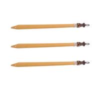 Ciieeo 3 Piezas Plumas de Caligrafía de Madera Hechas a Mano, Plumas de Inmersión Inclinación Izquierda y Derecha, Tamaño 3, Herramienta para Principiantes y Artistas de Lettering,