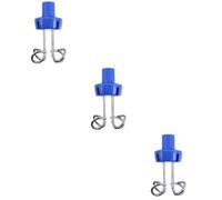 Ciieeo 3 Piezas Soporte de Infusión Inoxidable con Gancho para Rack Clínico Accesorio y de Instalar para Hospitales y Uso