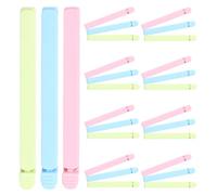 Ciieeo 30 clips de sellado para snacks: clips de sellado para bolsas de alimentos, abrazadera de plástico reutilizable para almacenar alimentos, para cocina, papas fritas, pan, galletas, paquetes.