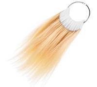 Ciieeo 30 Mechones de Prueba de Cabello Humano Real para Teñir, Carta de Colores de Cabello 30 Anillos, Muestras para Peluquería y Experimentos de Coloración