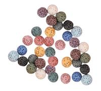 Ciieeo 39 Cuentas De Aromaterapia Para Coche Piedras De Lava Para Acuario Para Hacer Joyas Pulseras De Cuentas De Lava Collares De Cuentas Para Hombre Cuentas De Roca De Lava
