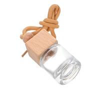 Ciieeo 4 Piezas botella de perfume vacía Botella de perfume de vidrio auto a de de aire de coche Difusores de aceite de coche colgantes difusor de aceite esencial para