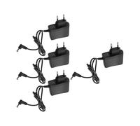 Ciieeo 4 Piezas Cargador para Báscula Electrónica, Adaptador de Carga para Báscula Comercial, Plástico y Metal, Negro, Estándar Ue, Instalación Sencilla, para Negocio y Hogar