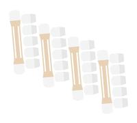Ciieeo 4 piezas Cinta Reafirmante para Cuello Antienvejecimiento Adhesivo Seguro sin Residuos Elasticidad y Suavidad Alisa Arrugas y Tonifica Cuello para Mujeres