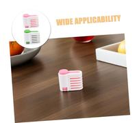 Ciieeo 4 Piezas Nivelador Cortador de Pastel y Pan con Guía Plástica para Rebanar Uniforme Herramienta Segura y Fácil de Limpiar para Repostería y Panadería