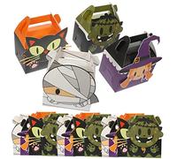 Ciieeo 48 Piezas Caja De Dulces De Halloween Bolsas De Truco o Trato Dulces Suministros Contenedor De Portátil Cajas De De Halloween Suministro De Cartulina