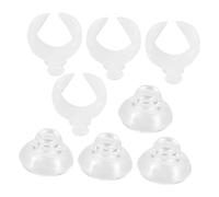 Ciieeo 4piezas Abrazadera para Tubería De Agua con Ventosas para Acuario Clip para Tubo De Alimentación Soporte para Tubo De Alimentación De Agua