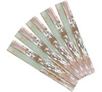 Ciieeo 5 Piezas Adhesivas Suelo Vinilo Autoadhesivo Duradero Planchas Efecto Madera para Dormitorio Oficina Cocina Fácil de Pegar y Quitar sin Residuo