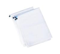 Ciieeo 5 Piezas Bolsa Malla Vegetal Reutilizable con Cordón Azul para Frutas Verduras y Lavandería Bolsas Transpirables para Almacenamiento y Transporte Ligero de Juguetes y Comestibles