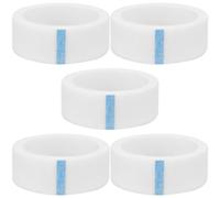 Ciieeo 5 Rollos de Cinta Adhesiva de 1.2 Cm de Color Material No Tejido Transpirable para Moldear y Proteger Pestañas para Extensiones de Pestañas en de Maquillaje