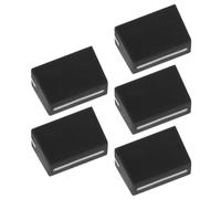 Ciieeo 5 Tapas de Fader para Mezclador, Perillas Deslizantes de Eje Recto de 4 Mm, Accesorio Pequeño Negro para Consola de Sonido y Equipo Dj