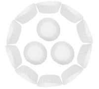 Ciieeo 50 Hojas de Papel para Hornear Antiadherente sin Plegar para Moldes de Tarta Vasca de 8 Pulgadas, Resistente Grasa y Apto para Repostería, Suministros para Cocina y Cupcakes