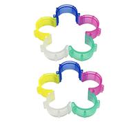 Ciieeo 50 Pcs Clip De Núcleo De Bobina Clips De Bobina De Acolchado Portabobinas De Costura Soporte Del Hilo De La Canilla Amigos De La Bobina El Plastico Familiar Accesorios Para Clips