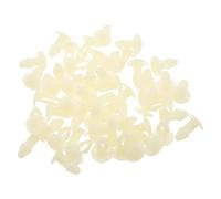 Ciieeo 50 Piezas Accesorios de Reparación para Muebles de Patio Correas de Plástico Beige de 15/64 Pulgadas, Fácil Instalación y Mejora la Estabilidad de Sillas Exteriores