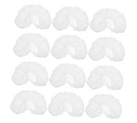 Ciieeo 50 Piezas Cubiertas Desechables para Almohada Forma Fundas Elásticas para Reposacabezas de Masaje Unidades Transpirables y Cómodas para SPA y Estética