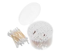 Ciieeo 500piezas Hisopos Para Oídos y Limpieza De Bastoncillos De Algodón Suaves Para Cosméticos y Belleza Unidades