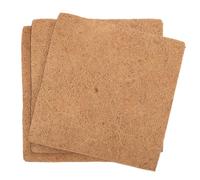 Ciieeo 6 Piezas Alfombra para Reptiles de Fibra de Coco | Uso en Cría, Confiable y Cómoda, para Mascotas y Gallinas, Sustrato de Terrario