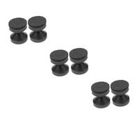 Ciieeo 6 Piezas De Muebles Preventor De Caídas Tapón De Cabecera Soporte De Pared Cabecera De Cama Herramienta Antivibración Estabilizador De Cabecera Parachoques Contra La Pared Junta