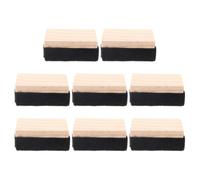 Ciieeo 8 Piezas Borrador de Pizarra Estilo Campus, Mini Limpiador Portátil de Madera y Fieltro para Aula al Aire Libre y Uso Escolar Multifuncional