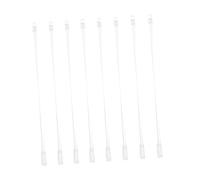 Ciieeo 8 Piezas Varilla de persiana Veneciana Accesorios de persiana Gancho Transparente Varita de Repuesto para persianas Barra de persianas Verticales estores Varita ciega el plastico