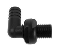 Ciieeo Accesorio de Fontanería Marina Codo de 90 Grados para Desagüe de Yate Diseño a Prueba de Fugas y Material Abs Resistente para Bomba de Achique y Rebosadero