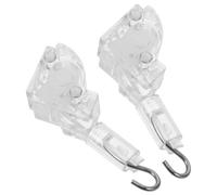 Ciieeo Accesorio para Persianas de Aluminio, 2 Piezas, Varillas de Control de Inclinación Aplicables, Pieza de Repuesto para Mecanismo de Basculadores de Ciegos, Suministros para