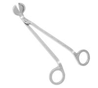 Ciieeo Accesorio para Velas Cortador de mechas y apagavelas en Acero Inoxidable con patrón Decorativo para Uso doméstico Varios Estilos