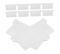 Ciieeo Accesorios Reparación Cortinas Verticales 10 Unidades Contrapesos Inferiores Lamas Kit Reparación