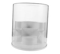 Ciieeo Acrylic Dustproof Display Cabinet For Collectibles Miniature Models and Action Figures Sturdy Scratch-Resistant Organizer Shelf with Panoramic View