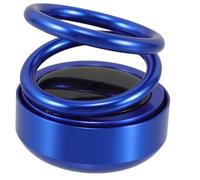 Ciieeo Adornos De Perfume Para Coche Solar Con Diseño De Doble Anillo Giratorio Aromatiza y Decora El Interior Del Coche Esencial y Decorativa Adorno Giratorio Para Automóvil