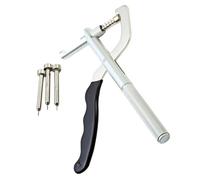 Ciieeo Alicates para Correas de Reloj y Pasadores de Eslabones Herramienta Metálica Duradera Quitar Pin de Enlace Profesionales y Aficionados Reparación de Pulseras y Relojes Compacto