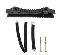 Ciieeo Almohadilla Antideslizante Negra para Escalera Extensible, Accesorio Estabilizador Plástico Diseño Circular, Repuesto para Postes de Escalera, Kit de Seguridad para Uso