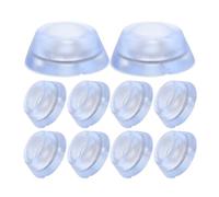 Ciieeo Almohadillas Antideslizantes para Patas de Mesa, 20 Piezas, Silicona Transparente de Goma Suave, Protección Resistente y Duradera para Tabla de Cortar, Accesorio Adecuado