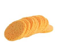 Ciieeo Almohadillas Desmaquillantes de Celulosa 10 Piezas, Ovaladas 8 Cm, Esponjas Exfoliantes Faciales Reutilizables para Limpieza E Hidratación del Rostro, Accesorio de Color Aleatorio