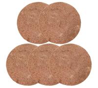 Ciieeo Almohadillas Transpirables para Nidos de Aves de Fibra de Coco, Tapetes Cómodos y Duraderos para Cría en Casa y Tienda de Mascotas, Pack de 5 Unidades